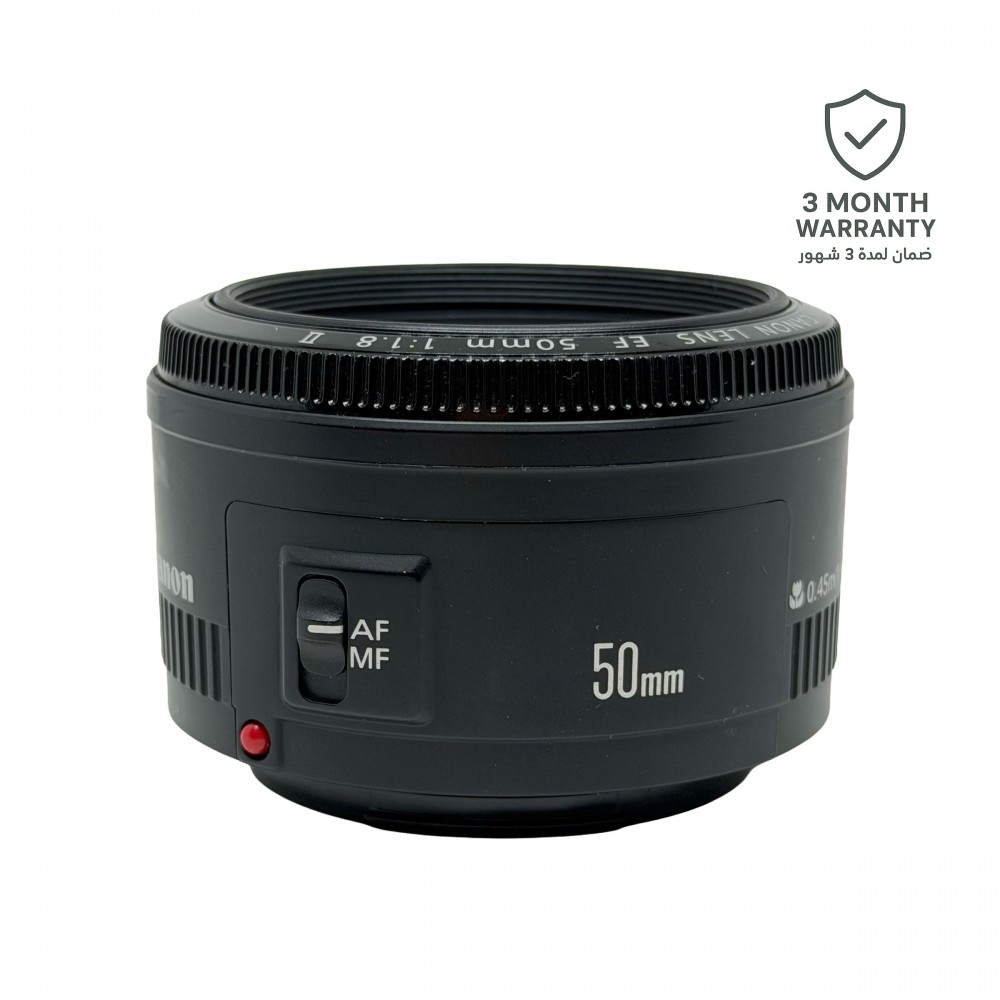 Canon EF 50mm f/1.8 II