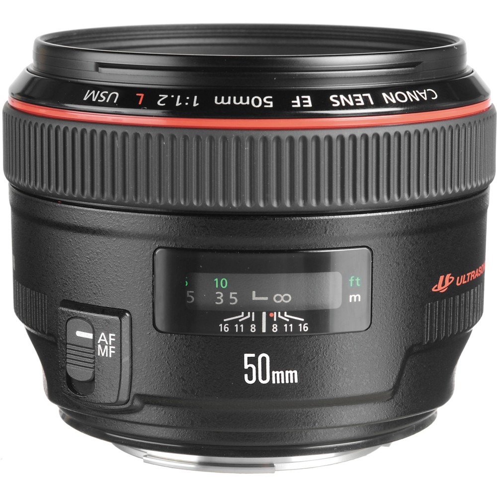 Canon EF 50mm f/1.2L USM Lens 