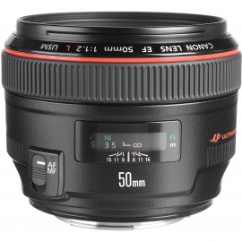 Canon EF 50mm f/1.2L USM Lens 
