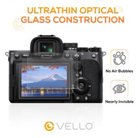 Vello LCD Screen Protector Ultra II for Nikon Z9, Z8, Z7 II, Z7, Z6 II, Z6, Z5, Sigma fp, fp L, Panasonic S1, or S1R Cameras