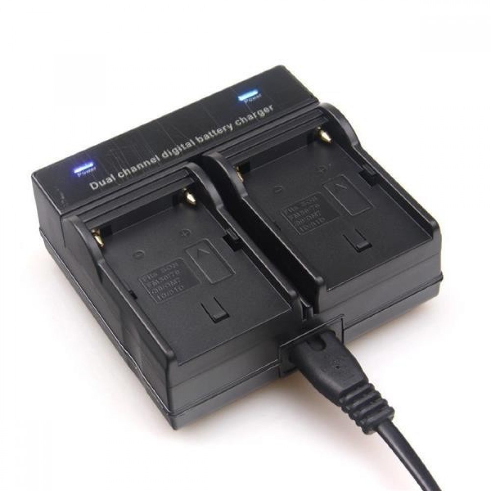 DUAL BATTERY CHARGER FOR NP970
