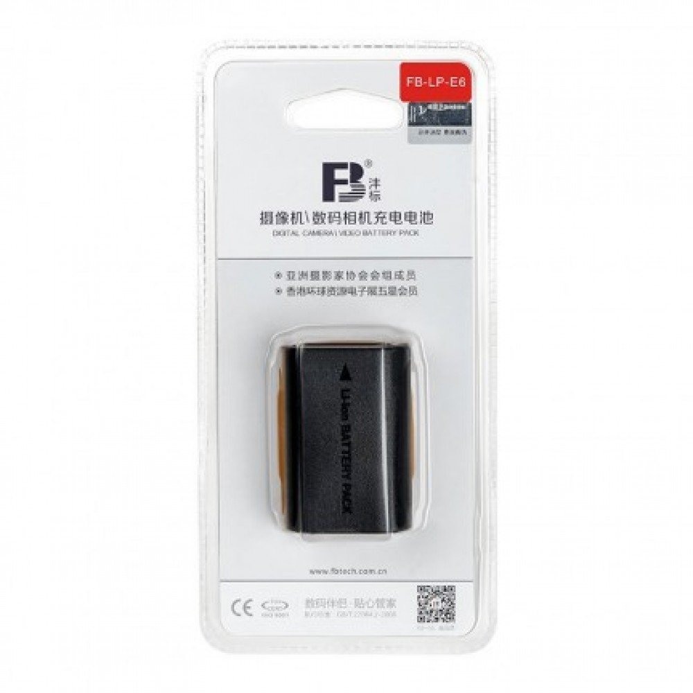 FB-LP E6 Camera Battery For Canon, Canon