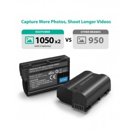 RAVPower Nikon EN EL15 Battery Charger Set