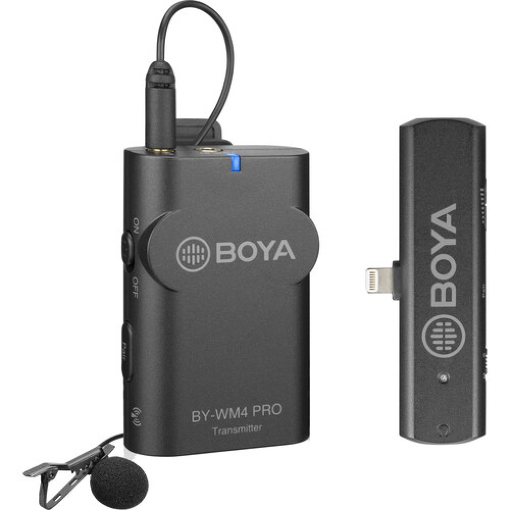 BOYA BY-WM4 PRO-K3 Dual-Channel Digital Wireless Microphone System for iOS