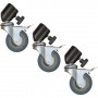 Impact Locking 3-Caster Set fo