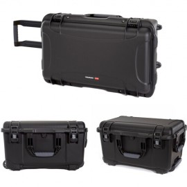 Nanuk 938 Wheeled Case with Lid Organizer & Padded Divider (Black)
