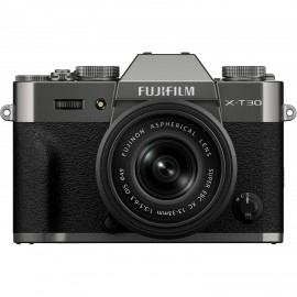FUJIFILM X-T30 III Mirrorless Camera with 13-33mm f/3.5-6.3 Lens (Charcoal Silver)