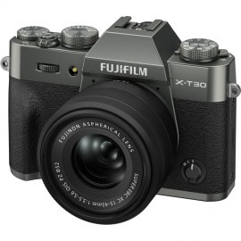 FUJIFILM X-T30 III Mirrorless Camera (Charcoal Silver)