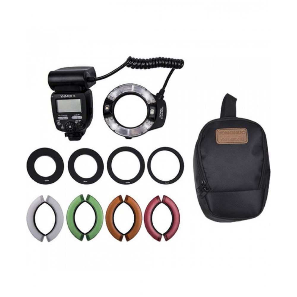 Yongnuo YN-14EX II TTL Macro Ring Flash Kit for Canon