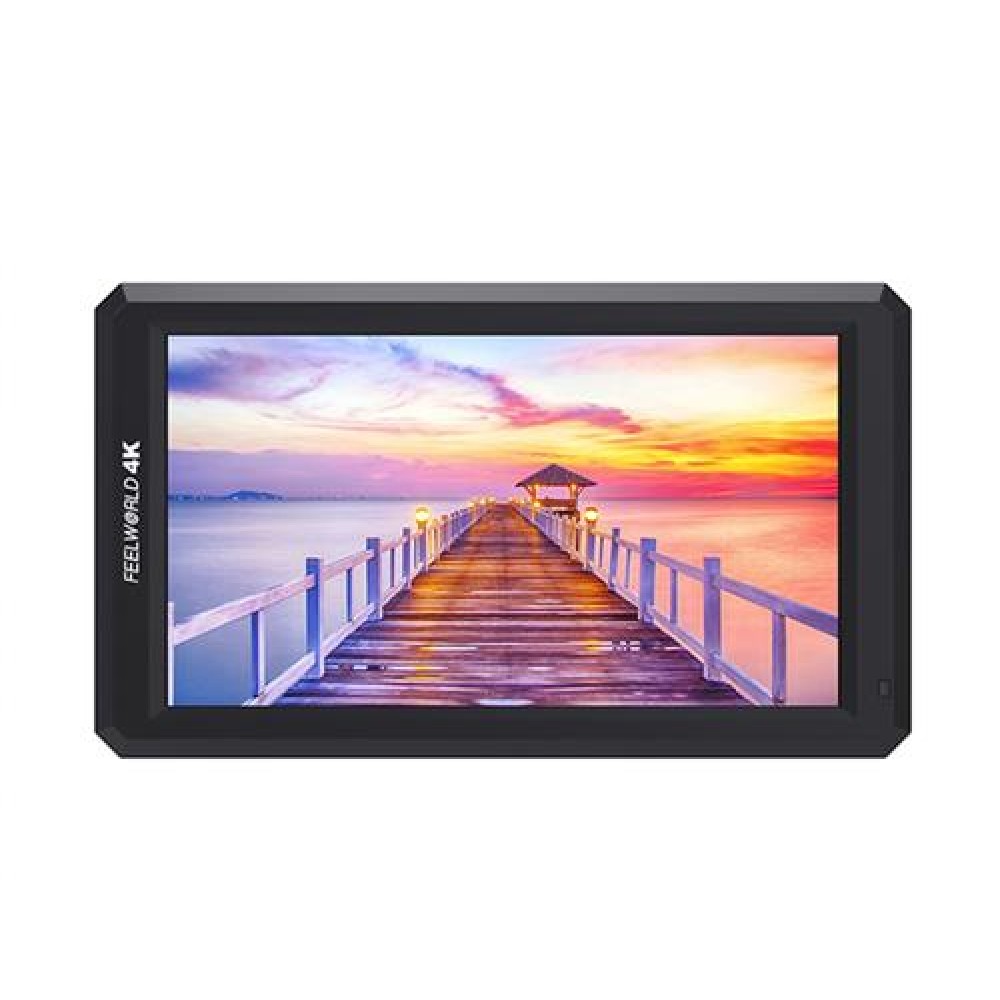 FEELWORLD F6 5.7″ 4K HDMI On-camera Monitor with Tilt Arm&Power out