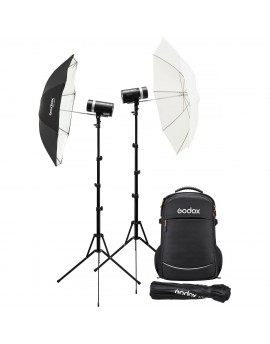 Godox AD300Pro II All-in-One Outdoor Flash (2-Light Softbox Kit)