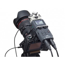 Zoom H5 4-Input / 4-Track Portable Handy Recorder with Interchangeable X/Y Mic Capsule