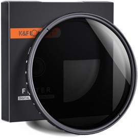 K&F Concept Variable Fader ND Filter (67mm, 1 to 9 Stops)