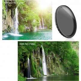 K&F Concept Variable Fader ND Filter (67mm, 1 to 9 Stops)