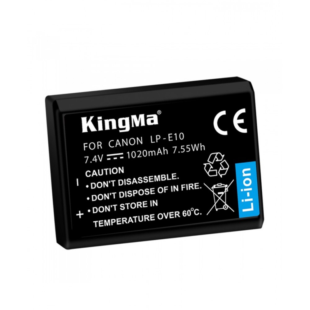 Kingma Canon LP-E10 Battery 1020mAh