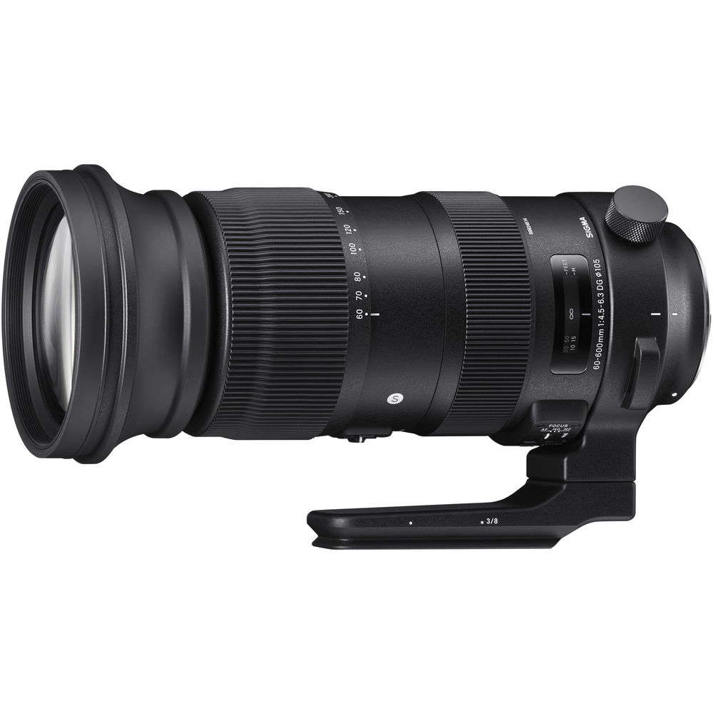 Sigma 60-600mm f/4.5-6.3 DG OS HSM Sports Lens For Canon