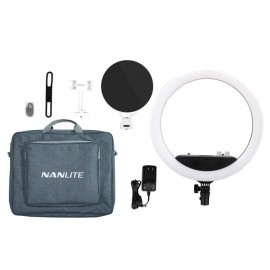 Nanlite Halo14U LED Ring Light With Built In Battery