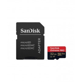 SanDisk 32GB Extreme Pro V30 Micro SD Card (SDXC) UHS-I U3 - 100MB/s