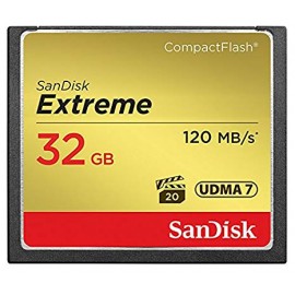 SanDisk Extreme 32GB CompactFlash Memory Card 120 MB/s