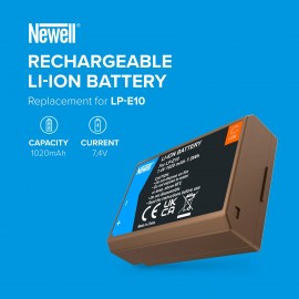 Newell LP-E10 USB-C Battery for Canon (1020mAh)