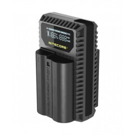 NITECORE UNK1 USB Charger for Nikon EN-EL14, EN-EL14a, and EN-EL15 Lithium-Ion Batteries