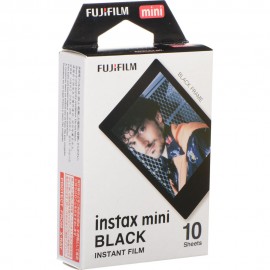 FUJIFILM INSTAX MINI Black Instant Film (10 Exposures)