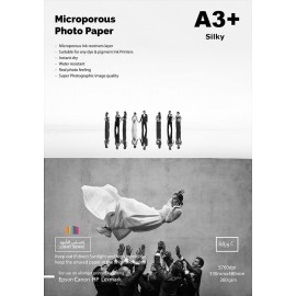 Microporous Silky Photo Paper A3+ Size 260GSM