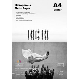 Microporous Photo Paper Luster 260gsm A4