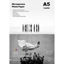 Microporous Photo Paper LUSTER 260gsm A5