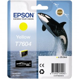 EPSON SC-P600 YELLOW INK CARTRIDGE - T7604