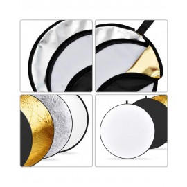 GODOX 60cm 5-in-1 Collapsible Round Portable Disc Light Reflector