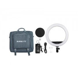 Nanlite halo16C RGB LED Ring Light with Bag 