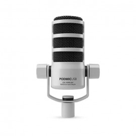 RODE PODMIC USB VERSATILE DYNAMIC BROADCAST MICROPHONE (WHITE)