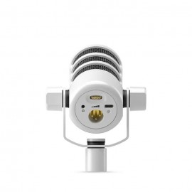 RODE PODMIC USB VERSATILE DYNAMIC BROADCAST MICROPHONE (WHITE)