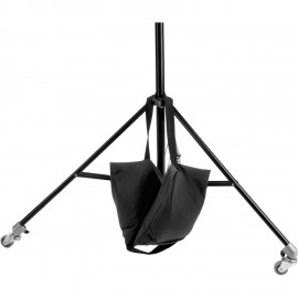 Impact Filled Saddle Sandbag (35 lb, Black)