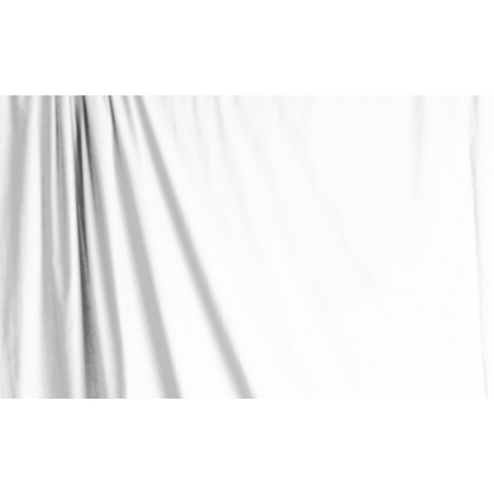 Savage 3x7m Solid Color Muslin White