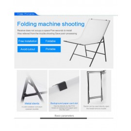Table Photo 60x100cm Folding Portable Shooting
