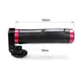 SmallRig DSLR Top Shoe Handle (Leather Red) 1253