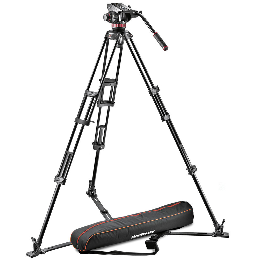 Manfrotto 502HD Ball Base Fluid Head / 546GB Tripod