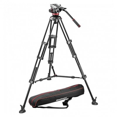 Manfrotto MVH500A Fluid Drag Video Head - MVT502AM Tripod