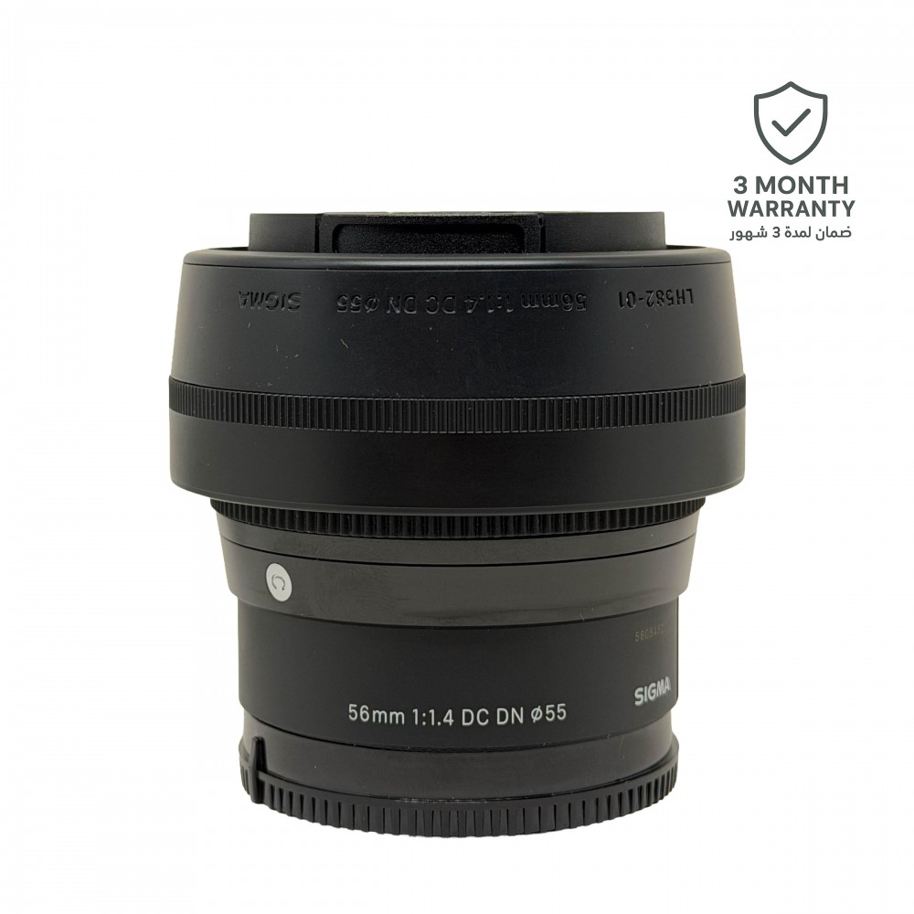 SIGMA 56MM F/1.4 DC DN CONTEMPORARY LENS FOR SONY E (used)