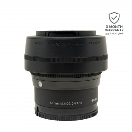 SIGMA 56MM F/1.4 DC DN CONTEMPORARY LENS FOR SONY E (used)