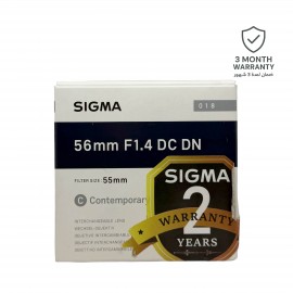 SIGMA 56MM F/1.4 DC DN CONTEMPORARY LENS FOR SONY E (used)