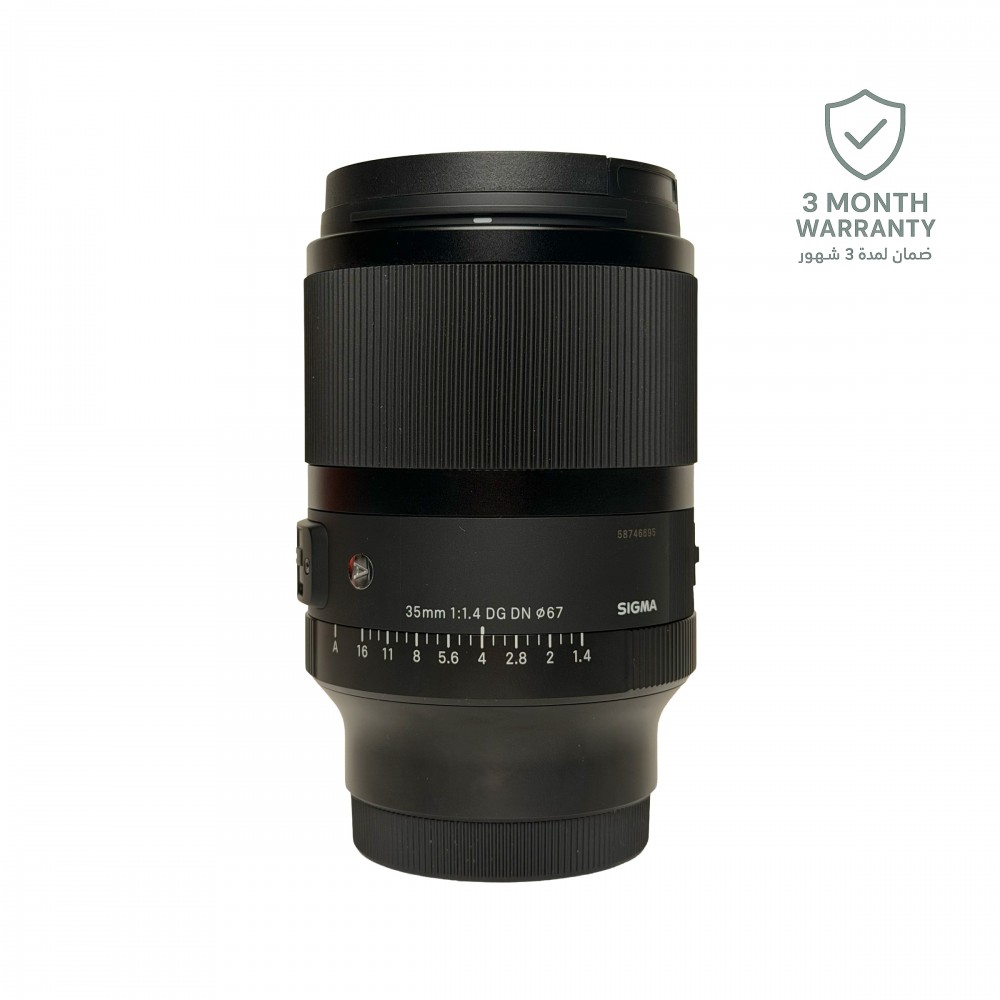 SIGMA 35MM F1.4 DG DN LENS (used)